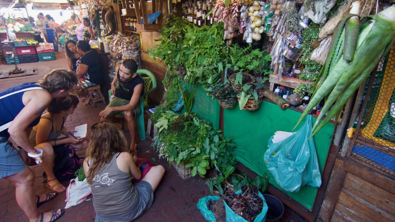 Research on Ver-O-Peso market, Belem. Picture: C.A. van der Hoeven