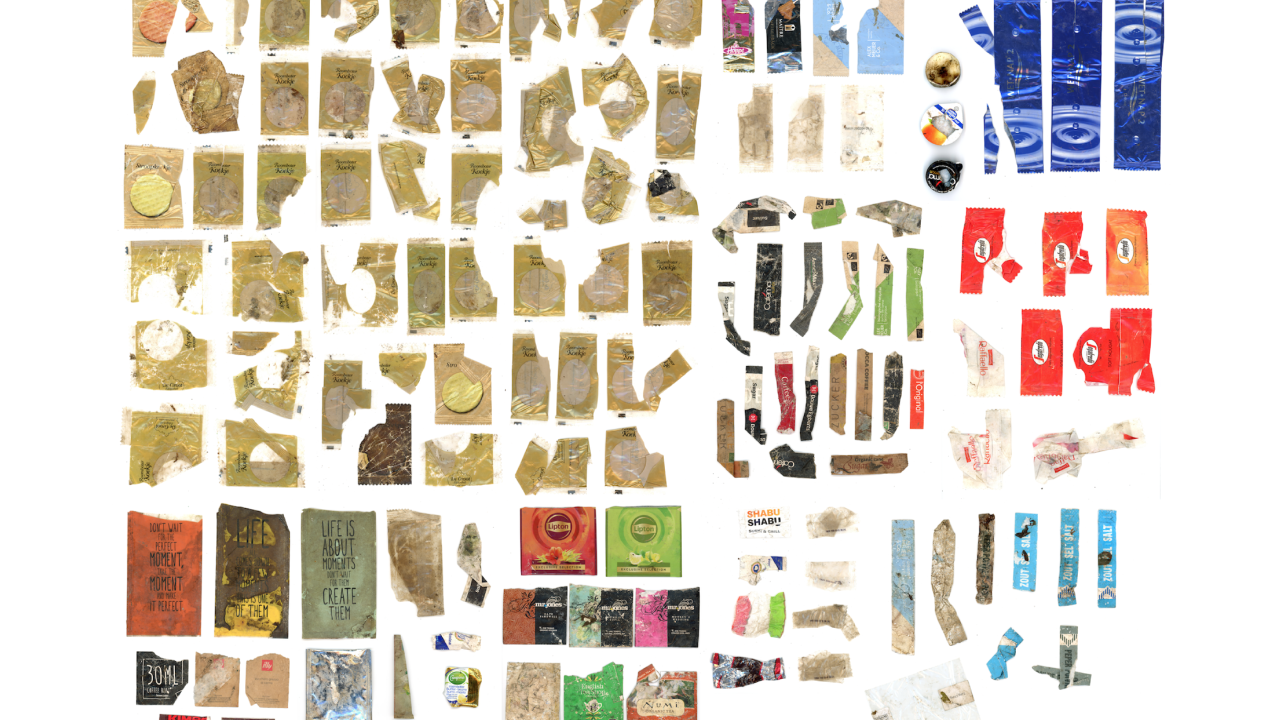 Plastic pollution in Leiden