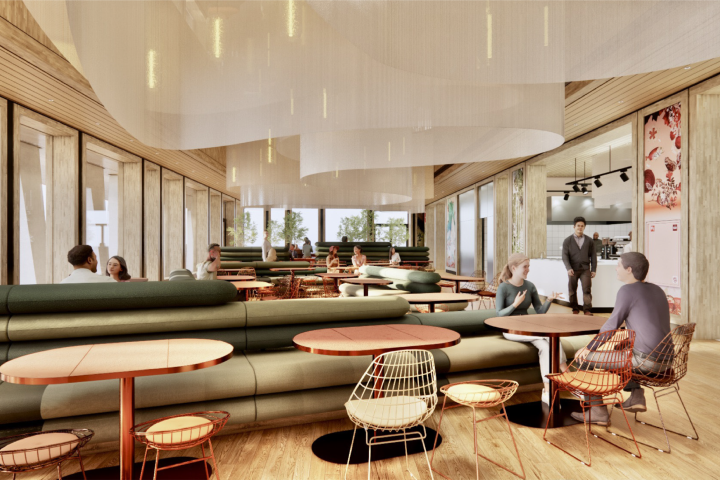 Artist impression Museumrestaurant