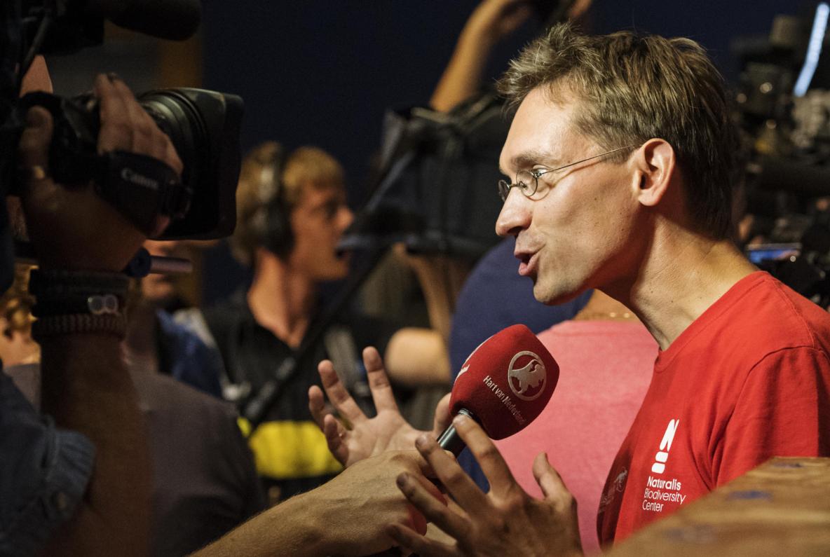 Naturalis intocht Trix