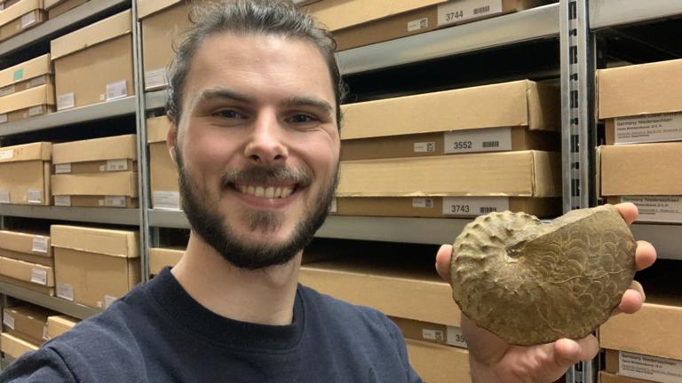 David Douw, Collectiebeheerder Fossiele Evertebraten