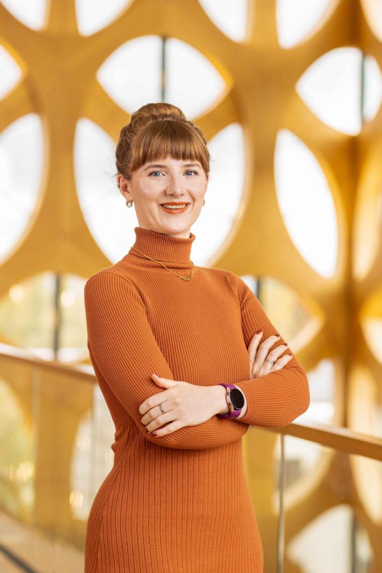 Picture of Hannah Byrne at Naturalis