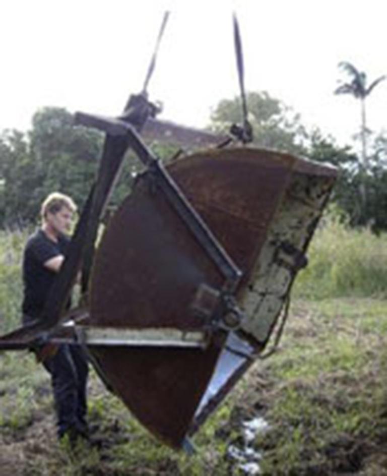 Dodo-ark wordt geplaatst