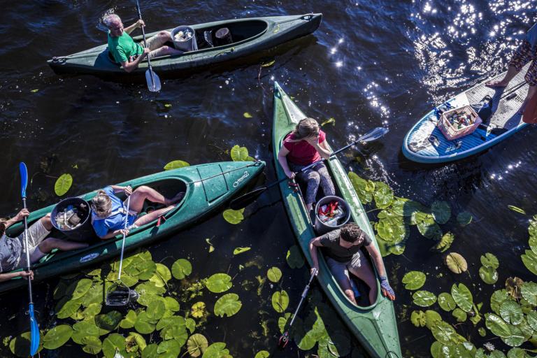 Clean-up kano's in action