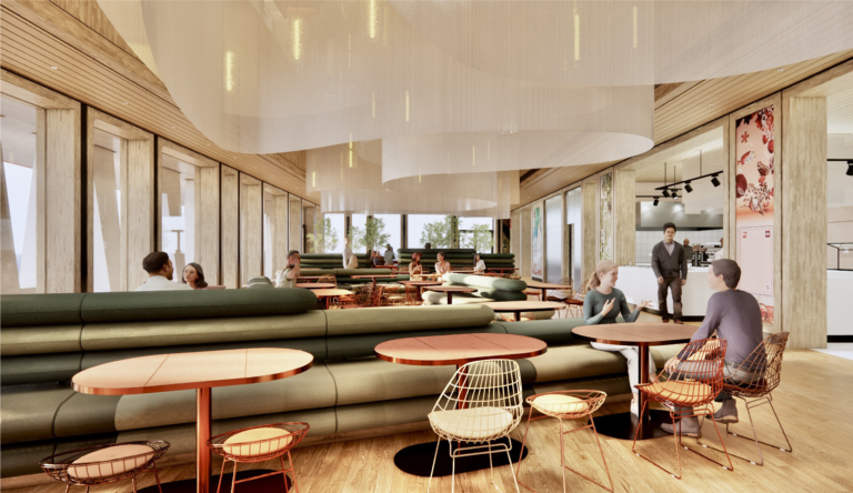 Artist impression Museumrestaurant